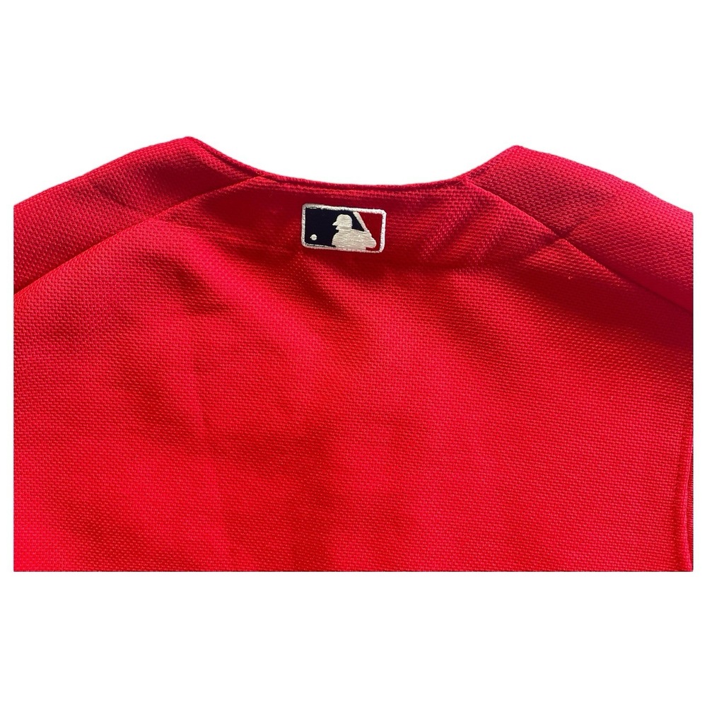 Majestic Red Sox Jersey Red Home Colorway Made in USA Large - Picture 7 of 10